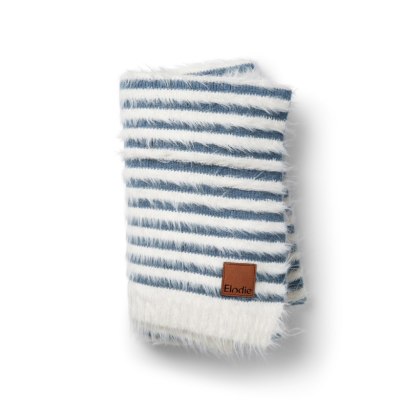Elodie Details - Kocyk Furry Knit - Berry Blue