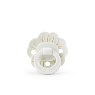 ELODIE DETAILS - smoczek lateksowy Binky Bloom Newborn 0-6m, vanilla white