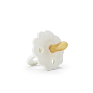 ELODIE DETAILS - smoczek lateksowy Binky Bloom Newborn 0-6m, vanilla white