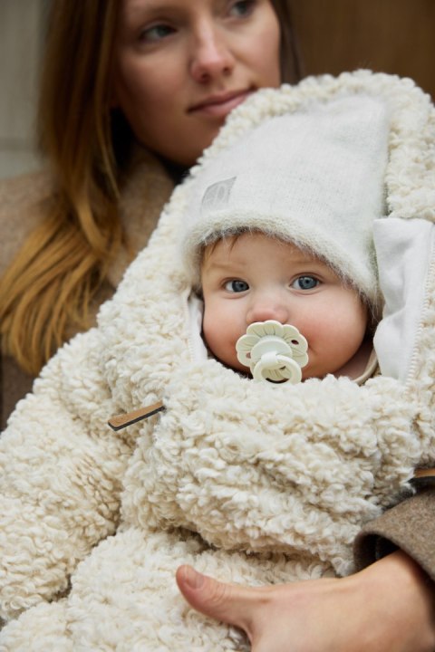 ELODIE DETAILS - smoczek lateksowy Binky Bloom Newborn 0-6m, vanilla white