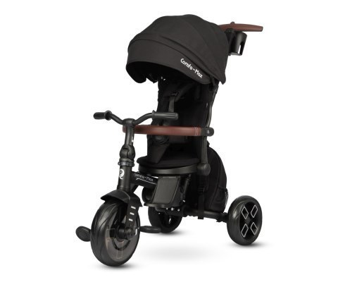 Qplay Rowerek trójkołowy 7w1 Comfo Max Black