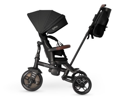 Qplay Rowerek trójkołowy 7w1 Comfo Max Black