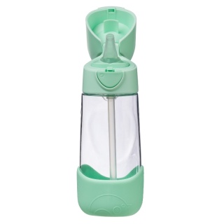 B.Box Butelka tritanowa ze słomką 450 ml Spearmint