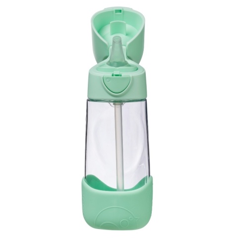 B.Box Butelka tritanowa ze słomką 450 ml Spearmint
