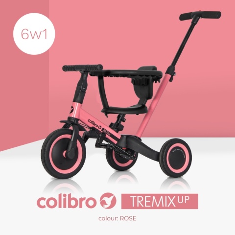 Colibro Rowerek dziecięcy 6w1 TREMIXUP Rose