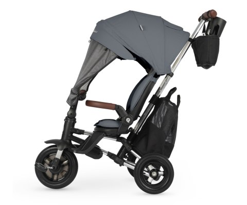Rowerek Trójkołowy 4w1 Qplay Nova Deluxe Grey (szary)