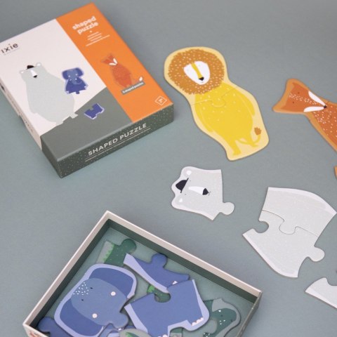 Puzzle w kształcie zwierzątek Trixie Baby