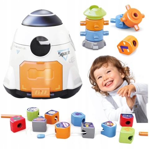 Smily Play Zabawka edukacyjna Kosmiczny sorter