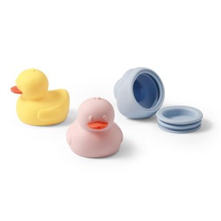 Babyono Silikonowa zabawka kąpielowa Kaczuszki 3szt.