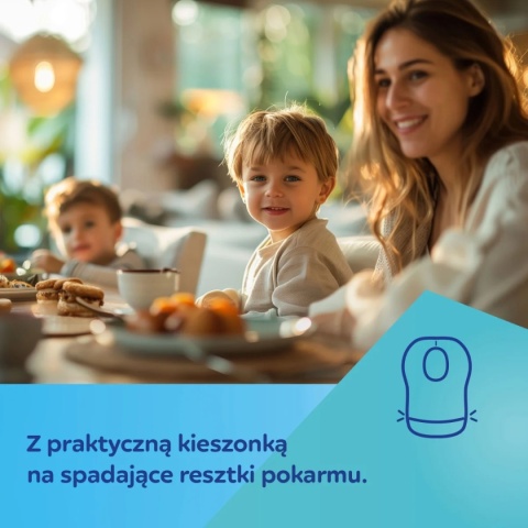 Canpol Wodoodporne śliniaki jednorazowe z kieszonką 10 szt.