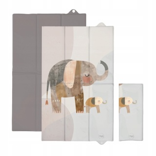 Składana mata do przewijania duża Ceba 50x80 Basic Elephant Family