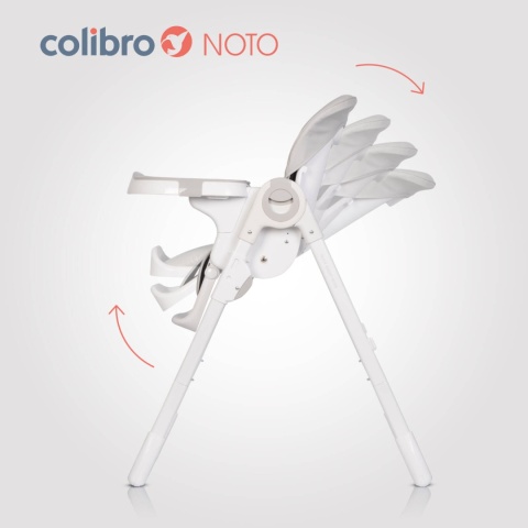 Colibro Krzesełko do karmienia 2w1 Noto Dove