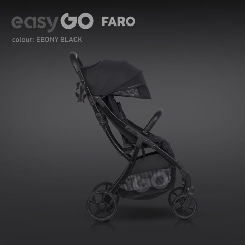Wózek spacerowy dziecięcy EasyGo Faro Ebony Czarny