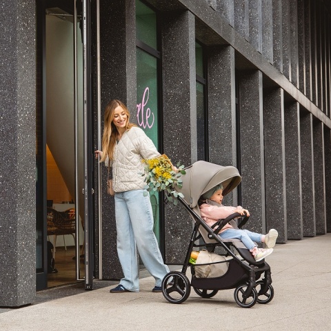 Kinderkraft Wózek spacerowy TRIG 3 Granite Grey
