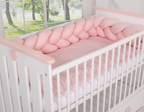 Zestaw prezentowy dla noworodka wyprawka Baby shower - Brudny Róż
