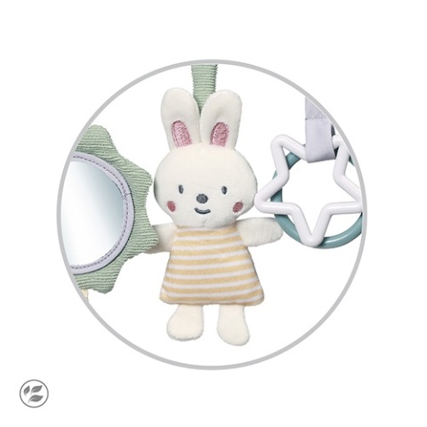 Babyono Zabawka edukacyjna - zawieszka do wózka i fotelika Nature