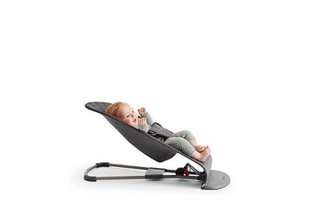 BABYBJORN - leżaczek BLISS 3D Jersey, Piaskowoszary