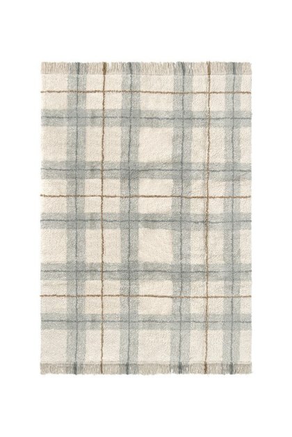 Dywan Tartan Blue Sage Wouf Wouf- 90×120 cm, Lorena Canals