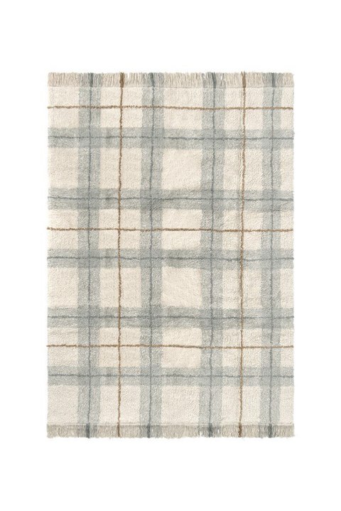 Dywan Tartan Blue Sage Wouf Wouf- 90×120 cm, Lorena Canals