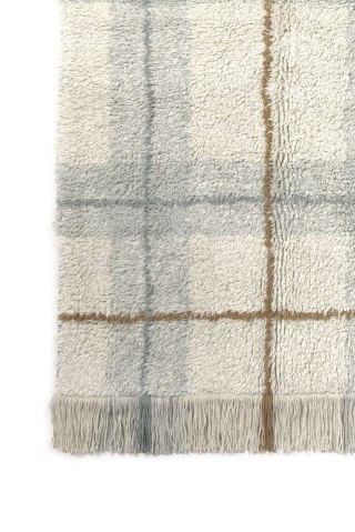 Dywan Tartan Blue Sage Wouf Wouf- 90×120 cm, Lorena Canals