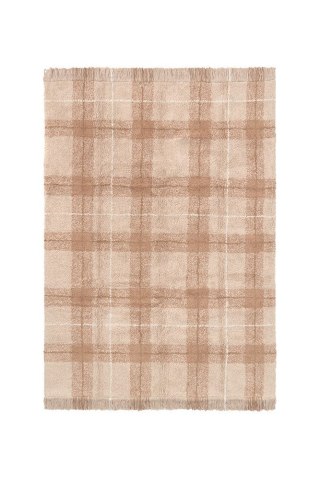 Dywan Tartan - Rose 90×120 cm Wouf Wouf, Lorena Canals