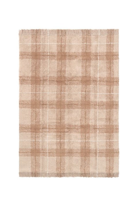 Dywan Tartan - Rose 90×120 cm Wouf Wouf, Lorena Canals