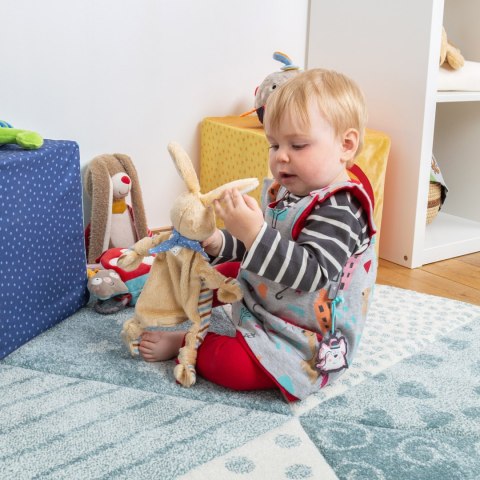 Pierwsza przytulanka komforter Króliczek szmatka maskotka 27cm sigikid