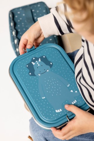 Duży stalowy lunchbox - Triceratops Trixie Baby