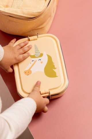 Mały stalowy lunchbox - Jednorożec Trixie Baby