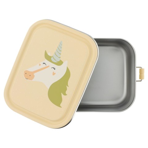 Mały stalowy lunchbox - Jednorożec Trixie Baby