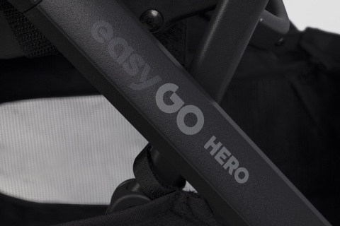 Wózek dziecięcy EasyGo Hero Ebony Czarny