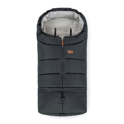 Petite&Mars Zimowy śpiworek do wózka Jibot 3w1 Charcoal Grey