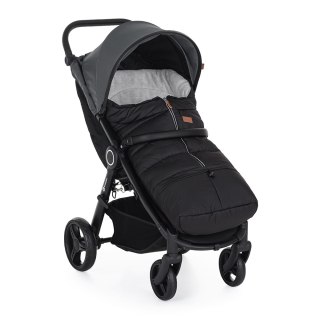 Petite&Mars Zimowy śpiworek do wózka Jibot 3w1 Charcoal Grey