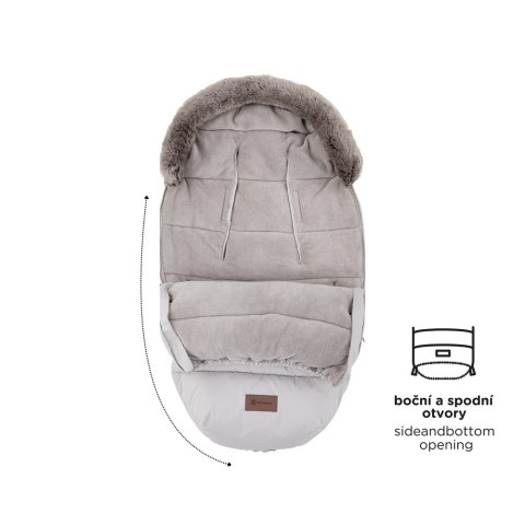 Petite&Mars Zimowy śpiworek Comfy 4w1 Mocha Mousse