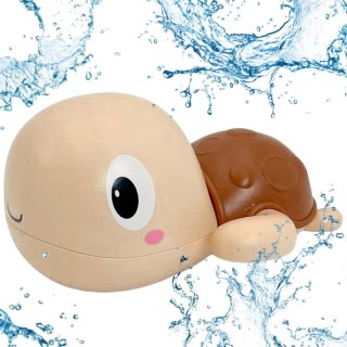 Woopie Żółwik Zabawka do kąpieli brązowy