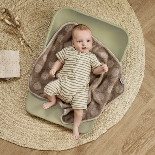 LEANDER - mata do przewijania MATTY™, olive green