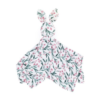 Petite&Mars Bambusowa muślinowa przytulanka Hugo Pink Meadow