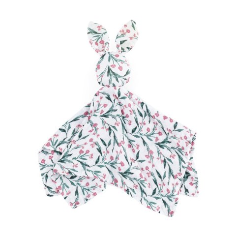 Petite&Mars Bambusowa muślinowa przytulanka Hugo Pink Meadow