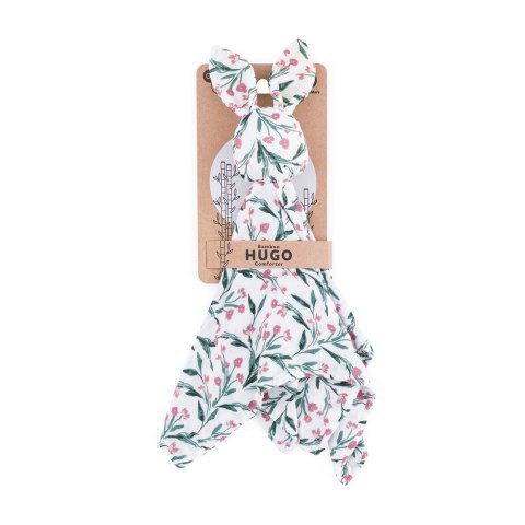 Petite&Mars Bambusowa muślinowa przytulanka Hugo Pink Meadow