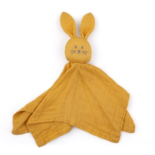 Petite&Mars Bambusowa muślinowa przytulanka Hugo Intense Ochre