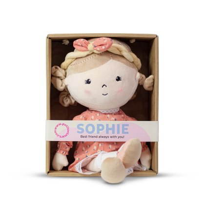 Petite&Mars Pluszowa laleczka lalka Sophie 0+ 35 cm