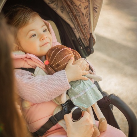Petite&Mars Pluszowa laleczka lalka Hannah 0+ 35 cm