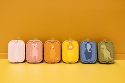 Duży stalowy lunch box - Królik Trixie Baby