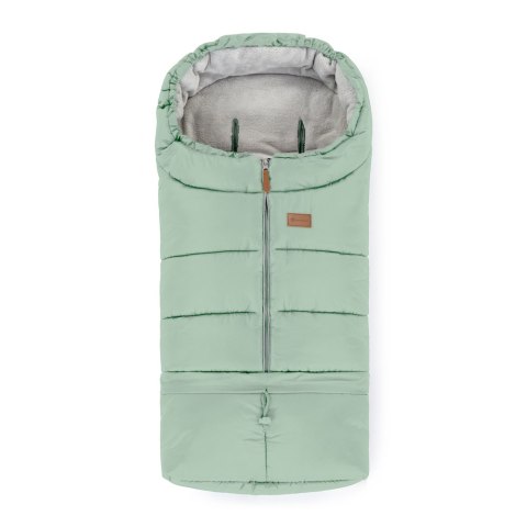 Petite&Mars Zimowy śpiworek Jibot 3w1 Pale Eucalyptus
