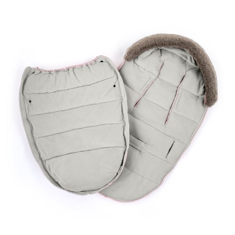 Petite&Mars Zimowy śpiworek Comfy 4w1 Rose Petal