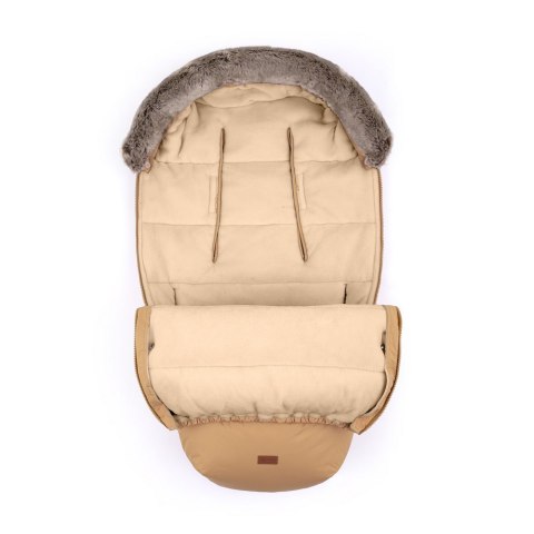 Petite&Mars Zimowy śpiworek Comfy 4w1 Elegant Caramel/Beige
