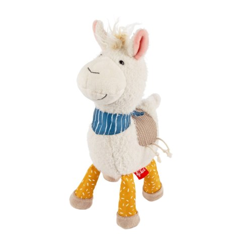 Pierwsza przytulanka patchworkowa Lama 29cm maskotka dla dzieci sigikid
