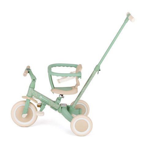 Petite&Mars Wielofunkcyjny rowerek trójkołowy 5w1 Turbo - Green twist