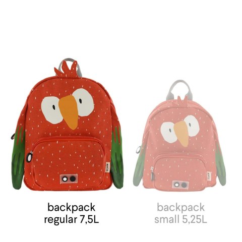 Plecak - Papuga