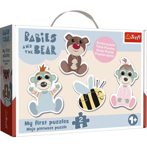 Trefl Puzzle Baby Classic Przyjacielskie Bobaski